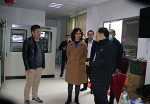 市領(lǐng)導(dǎo)吳曉暉、閆景軍到威華集團(tuán)調(diào)研